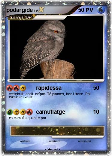 Pokemon podargide