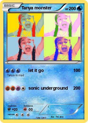 Pokemon Tanya monster