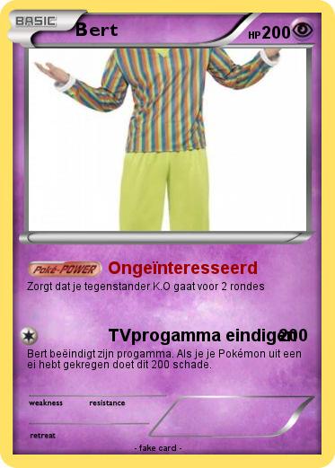 Pokemon Bert