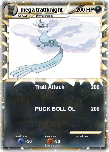Pokemon mega trattknight