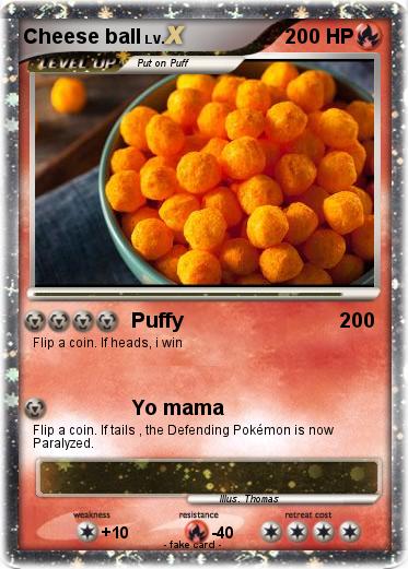 Pokemon Cheese ball