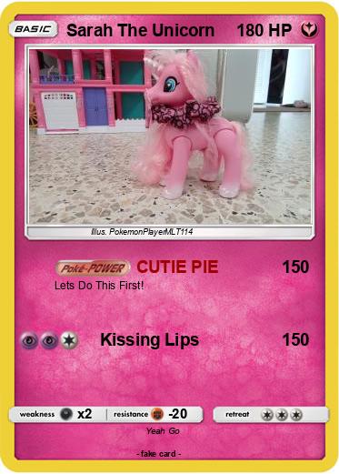Pokemon Sarah The Unicorn