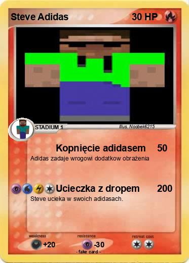 Pokemon Steve Adidas