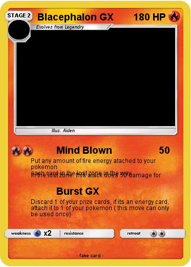 Pokemon Blacephalon GX