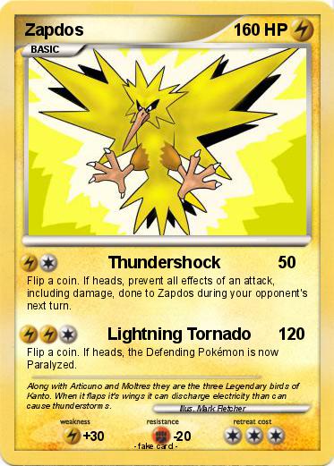 Pokemon Zapdos