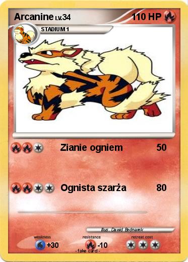 Pokemon Arcanine