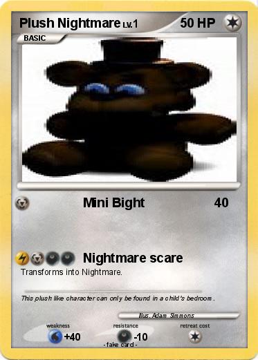 Pokemon Plush Nightmare