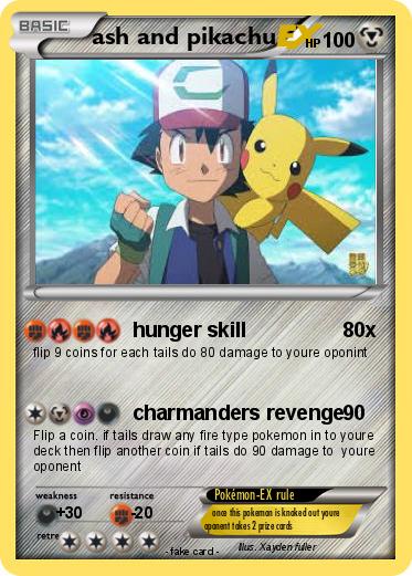 Pokemon ash and pikachu
