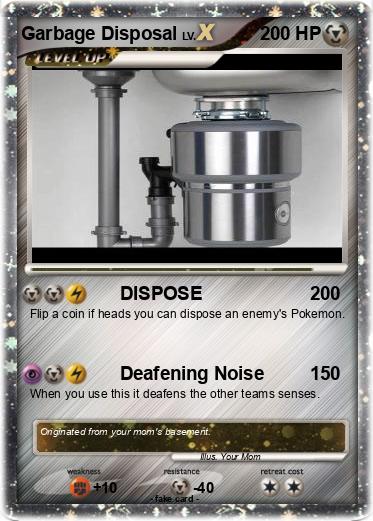 Pokemon Garbage Disposal