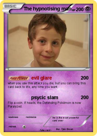 Pokemon The hypnotising man