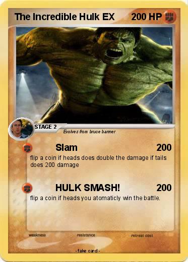 Pokemon The Incredible Hulk EX