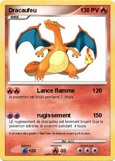 Pokemon Dracaufeu