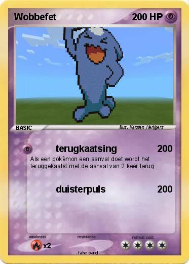 Pokemon Wobbefet