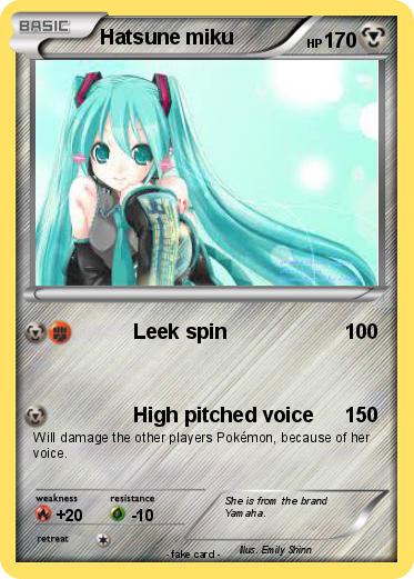 Pokemon Hatsune miku