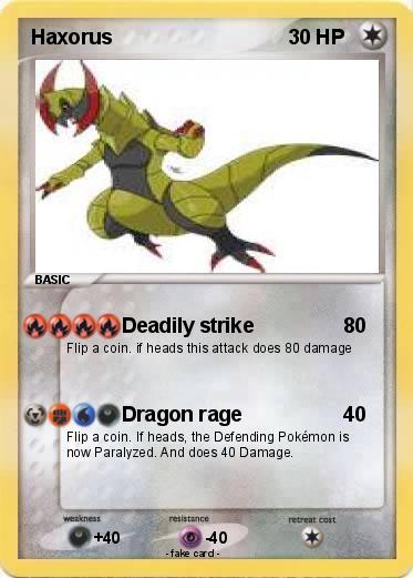 Pokemon Haxorus