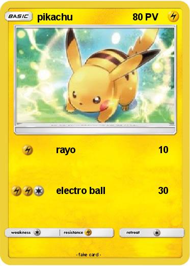 Pokemon pikachu