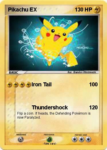 Pokemon Pikachu EX