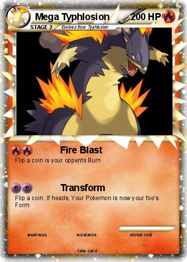 Pokemon Mega Typhlosion