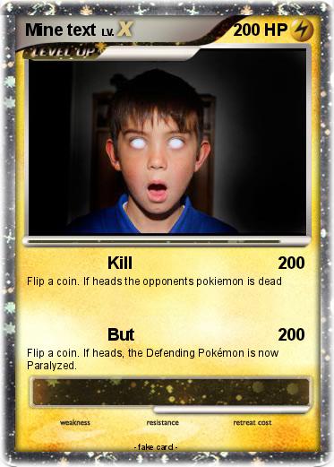 Pokemon Mine text