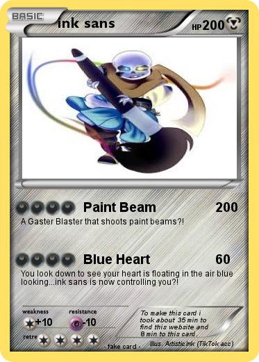 Pokemon ink sans