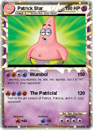 Pokemon Patrick Star