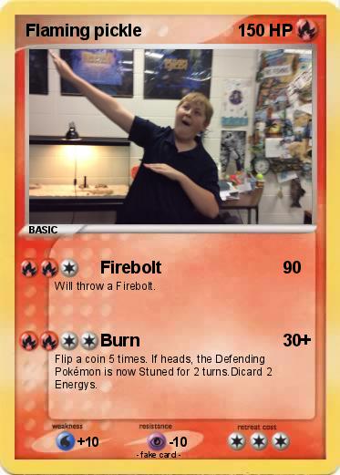 Pokemon Flaming pickle