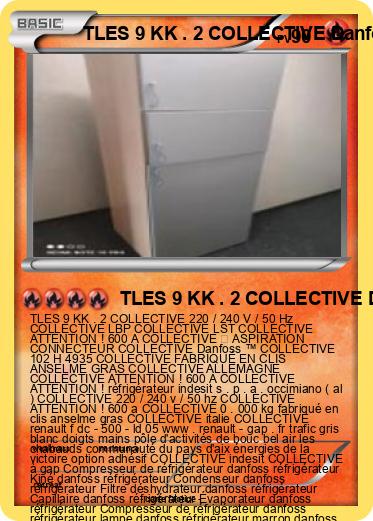 Pokemon TLES 9 KK . 2 COLLECTIVE Danfoss ™