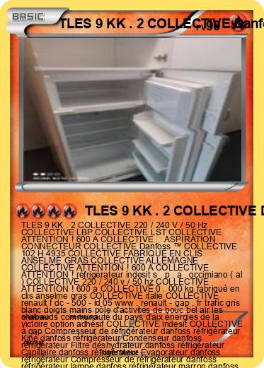 Pokemon TLES 9 KK . 2 COLLECTIVE Danfoss ™