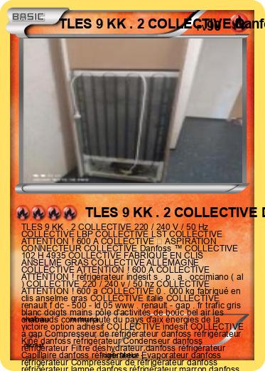 Pokemon TLES 9 KK . 2 COLLECTIVE Danfoss ™