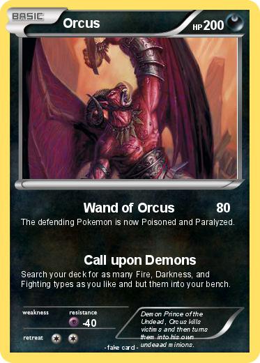 Pokemon Orcus