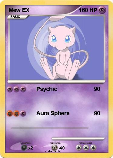 Pokemon Mew EX