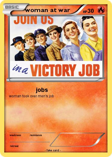 Pokemon woman at war