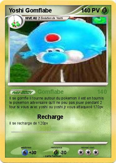 Pokemon Yoshi Gomflabe