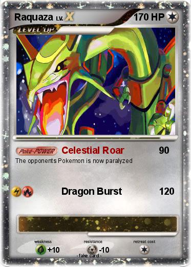 Pokemon Raquaza