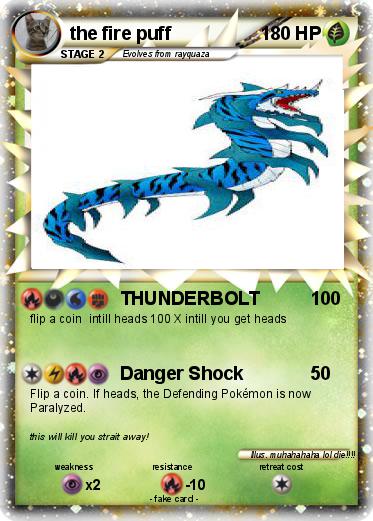 Pokemon the fire puff