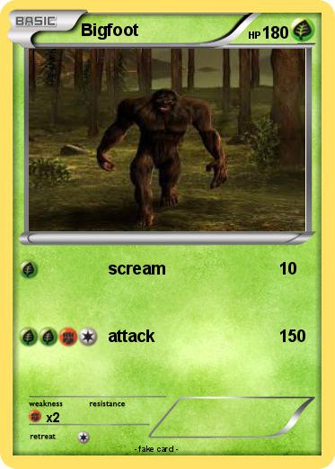 Pokemon Bigfoot