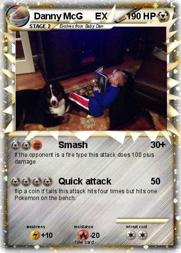 Pokemon Danny McG     EX