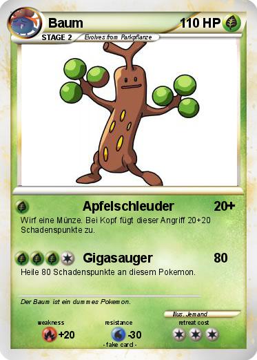 Pokemon Baum