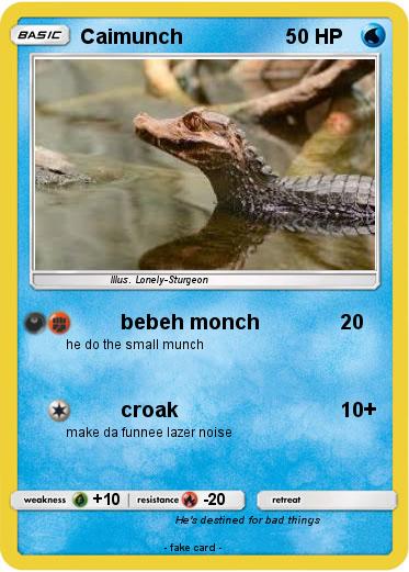 Pokemon Caimunch