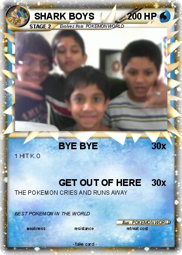 Pokemon SHARK BOYS