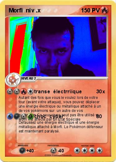 Pokemon Morfi  niv .x