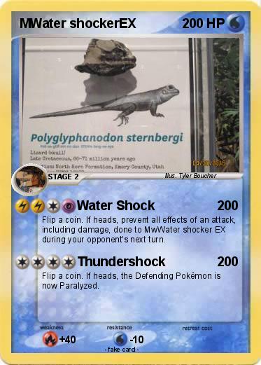 Pokemon MWater shockerEX