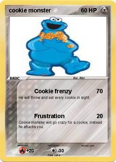 Pokemon cookie monster