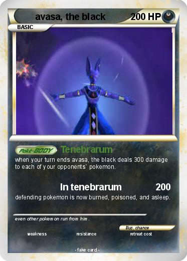 Pokemon avasa, the black