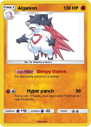 Pokemon Alganion