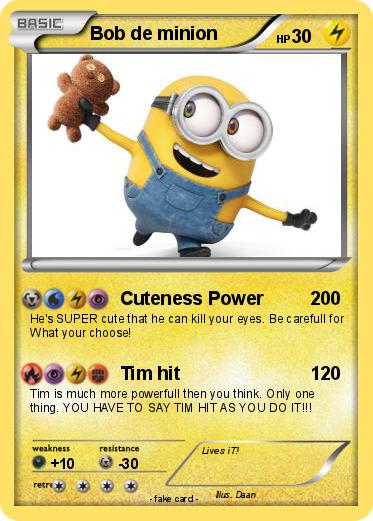 Pokemon Bob de minion