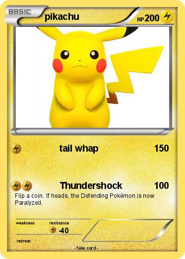 Pokemon pikachu