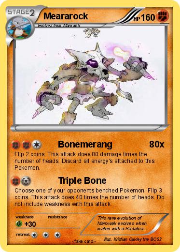 Pokemon Meararock