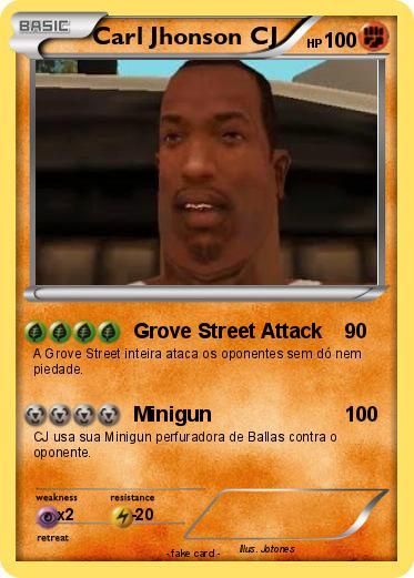 Pokemon Carl Jhonson CJ