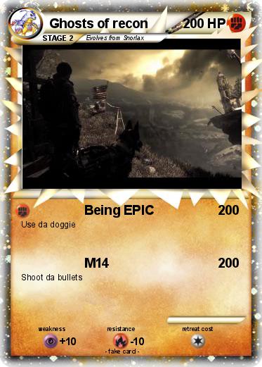 Pokemon Ghosts of recon